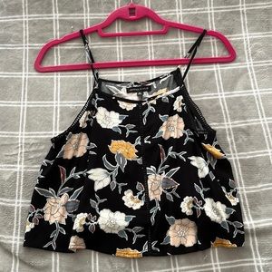 PacSun Kendall & Kylie Floral Halter Top